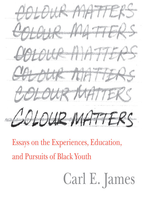 Title details for Colour Matters by Carl E. James - Available